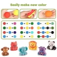 thumbnail image 5 of Flooyes Color Dough Toys Pasture Park Dough Set Creations Tools for Kids 3 Years and Up, 5 of 7