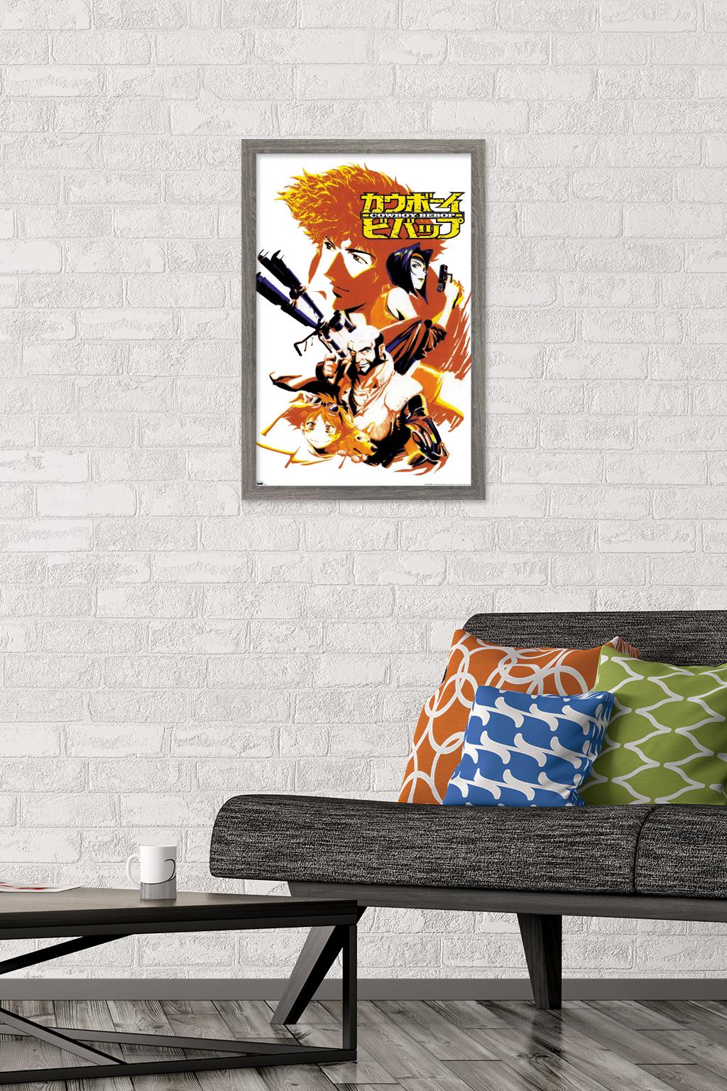Cowboy Bebop - Edge Wall Poster, 14.725" x 22.375", Framed