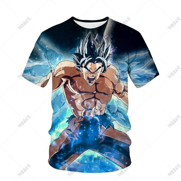 Camiseta de Goku Vegeta Dragon-Ball Z, camiseta para niños, ropa para bebés, disfraz de Anime japonés, ropa para niños, Gorus Top6XL heqiyong CONDUJO