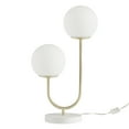 thumbnail image 4 of 510 Design Modern Metal 2-Light Globe Table Lamp, Gold/White, 4 of 5