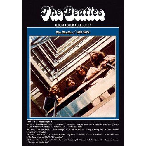 The Beatles 1967-1970 Album Postcard