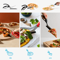 thumbnail image 4 of Dreamfarm Scizza Pizza Cutting Scissors | Black, 0.48lb, 4 of 8