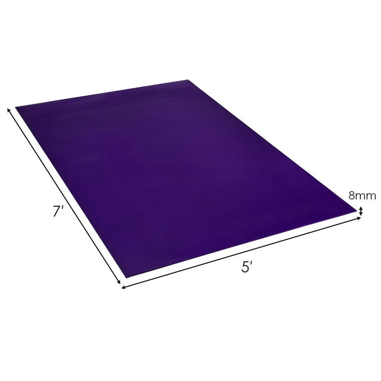 RYTMAT Extra Large Yoga Mat 78x51 10mm Thick Foam Exercise Mats Floor  Pilates Workout Matt Purple