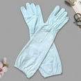 thumbnail image 6 of mdesiwst 1 Pair Beekeeping Gloves Anti-bee Breathable Protective Long Sleeves Canvas Goat Leather Comfortable Beekeeping Gloves, 6 of 7