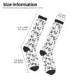 thumbnail image 5 of Fotbe Retro Rooster print Women's Men's Novelty Crew Socks Cotton Socks Knee High Socks for Walking,Running,Nurses,Pregnancy, 5 of 9