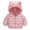 D, variant on Kids Toddler Boys Girls Winter Cartoon down Jacket Coat Baby Cotton Liner Fleece Hoodie Coat 1-7Y