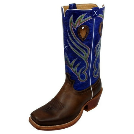 Twisted X Western Boots Mens Leather Cowboy Ruff Stock Bomber MRSL021 - www.neverfullmm.com