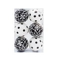 thumbnail image 2 of 6PCS 2.4" Christmas Balls Ornaments Black Shatterproof Christmas Tree Decorations Tree Pendants Hanging Decorations for Xmas Halloween Holiday Party Decoration, 2 of 5