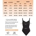 thumbnail image 2 of Body Shapewear SHAPERX Tanga con control de barriga negro 2XL/3XL, 2 of 5