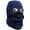 Navy, variant on BadPiggies Winter Thermal Trapper Hat with Glasses Unisex Pilot Hats Full Face Neck Ski Hunting Outdoor Cap (Black)