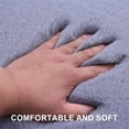 thumbnail image 2 of Luxury Thickened Plush Car Seat Cushion Set, Fluffy Car Seat Covers, Non-Slip Front and Back Seat Covers,Universal Car Seat Chair Protector Soft Front and Back Pad (Black,3PCS), 2 of 7