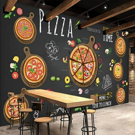 Custom Wall Mural Pizza Shop Hand Painted Abstract Pizza 3D Photo Wallpaper Cafe Dessert Shop Western Restaurant Wall Painting,150cmX105cm( by in) - 150cmX105cm( by in ) | Walmart Canada Custom Wall Mural Pizza Shop Hand Painted Abstract Pizza 3D Photo Wallpaper Cafe Dessert Shop Western Restaurant Wall Painting,150cmX105cm( by in) - 150cmX105cm( by in ) | Walmart Canada