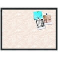 thumbnail image 2 of PinPix 30x22 Custom Cork Bulletin Board Peach White Poster Board Has a Fabric Style Canvas Finish, Framed in Peach White, by ArtToFrames (PinPix-1874), 2 of 5