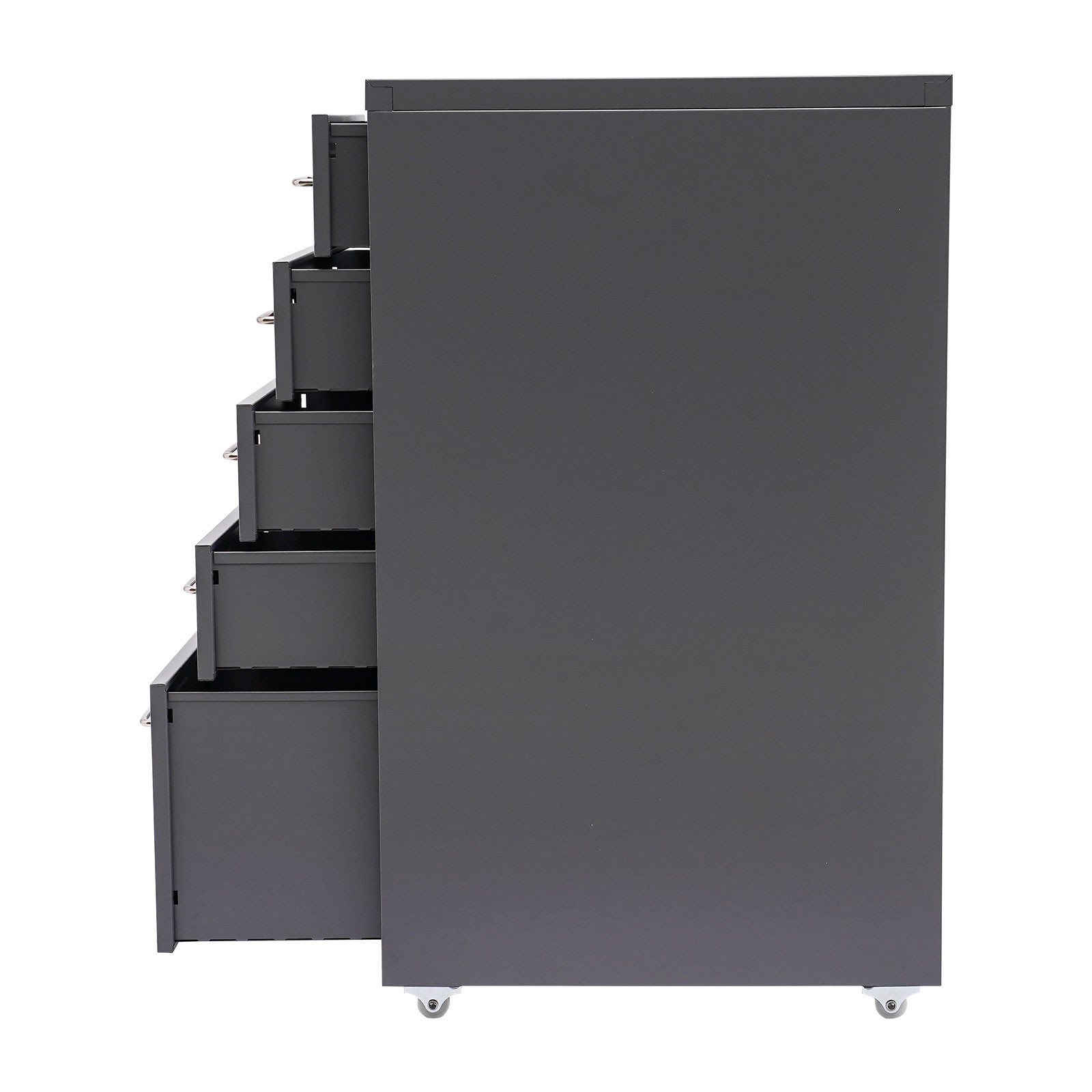 Metal File Storage Cabinet,Storage Cabinet with 5 Drawers,11*16.1*27.1in,File Cabinet Rolling Storage,Office Cabinet with Drawers,Filing Cabinet for Living Room,Home Office