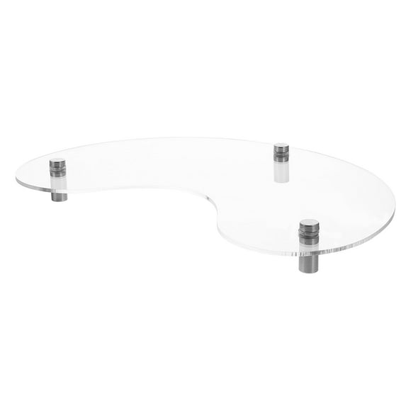 Desktop Storage Tray Bread Pan Decor Food Tray Fruit Serving Plate Bakery Tray Clear Serving Tray Snack Plate