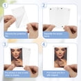 thumbnail image 4 of Uxcell 3.94 x 3.94 Pulgadas Marco Magnético para Refrigerador de Acrílico, 10Pcs Marcos de Fotos de Doble Cara para Fujifilm Refrigerador, Transparente, 4 of 7