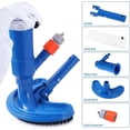 thumbnail image 3 of Above Ground Pool Vacuum Cleaner, Portable Swimming Pool Cleaner with Sand Bag and Brush(Without Rod), 3 of 5