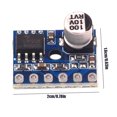 thumbnail image 3 of Tablero Amplificador 5128 Placa amplificadora DC2.5-5.5V 5W Clase D Amplificador de potencia de audio Accesorios de bricolaje Ehuebsd  Para estrenar, 3 of 3