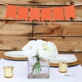 thumbnail image 2 of Koyal Wholesale Tangerine Orange Hanging Pennant Banner Party Garland Décor, 2 of 4