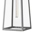 thumbnail image 4 of 82005AL Lark Hugh - 1 Light Large Outdoor Wall Lantern In Transitional Style-25 Inches Tall and 8.5 Inches Wide-Antique Brushed Aluminum/Black Finish, 4 of 13