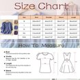 thumbnail image 3 of Blue Women Shirts, Women'S Loose Linen Short Sleeve Shirt Retro Style Round Neck Slimming Plus Size,Women Shirts M, 3 of 4