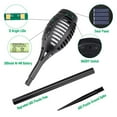 thumbnail image 3 of Antorcha solar iKeeruic Flickering Flame para exteriores, 3 of 8