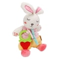 thumbnail image 4 of Muñeca masticable, juguete para bebé, diseño de conejo, juguete mordedor, juguete de felpa, apariencia llamativa, 4 of 8