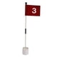 thumbnail image 2 of Astas de Bandera de golf Cola Bandera de green de golf, 2 of 8