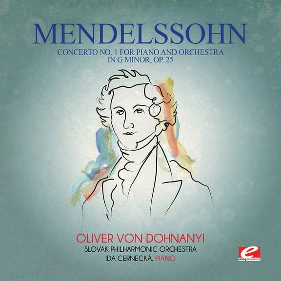 Felix Mendelssohn - Mendelssohn: Concerto No 1 for Piano & Orchestra - Classical - CD