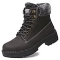 thumbnail image 1 of Botas de nieve ANJOUFEMME W116-FNW06 para mujer impermeables negras, 1 of 4