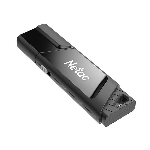 Netac Netac U336 256GB USB 3.0 Flash Drive - High-Speed, Virus-Proof, Anti-Delete, Black PC Material, Compact Design