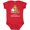 Red, variant on Inktastic Merry Christmas Boys or Girls Baby Bodysuit