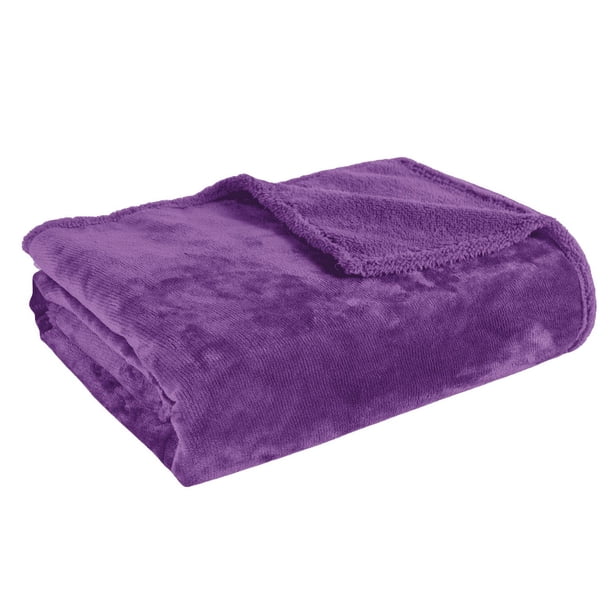 Zhuge Manta de sofá impermeable, morada, 200 * 200 cm, 1 pieza, adecuada para camas de mascotas, sofás