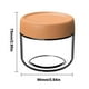 thumbnail image 4 of Glass Jars for Overnight Oats with Lids in Vibrant Colors 300ml, 4 of 5