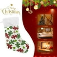 thumbnail image 6 of SKYSONIC Leaf Christmas Stockings 1PCS,Big Xmas Stockings Gift Decorations and Party Supplies,Used for Fireplace Decoration Socks Christmas Tree Decoration, 6 of 7