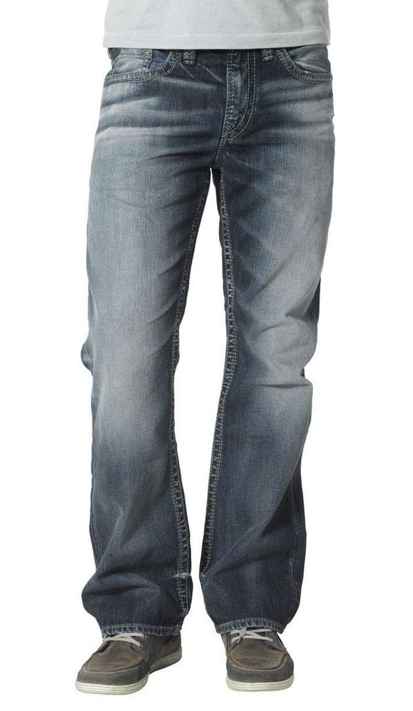 Silver Jeans Denim Mens Craig Distressed Medium Wash M33610SOR217 ...