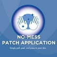 thumbnail image 3 of HealthWise Cold Therapy Menthol Pain Relief Patch | 5% Menthol | Back and Large Areas | 3.93” x 5.51” | 15-Count | Soothes Minor Aches and Pains | Topical Analgesic | Easy to Apply Flexible Adhesive, 3 of 8