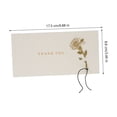 thumbnail image 3 of Minkissy 2Set Greetings Cards Anniversary Gold Paper For Friendship Celebration, 3 of 8
