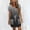 Black, variant on Sentmoon Boho Maxi Dress Regular Fit Trendy with Print Women Sundress Short Sleeve V Neck Basic Breathable Summer Dresses for Women 2026 with Pockets Purple XXL