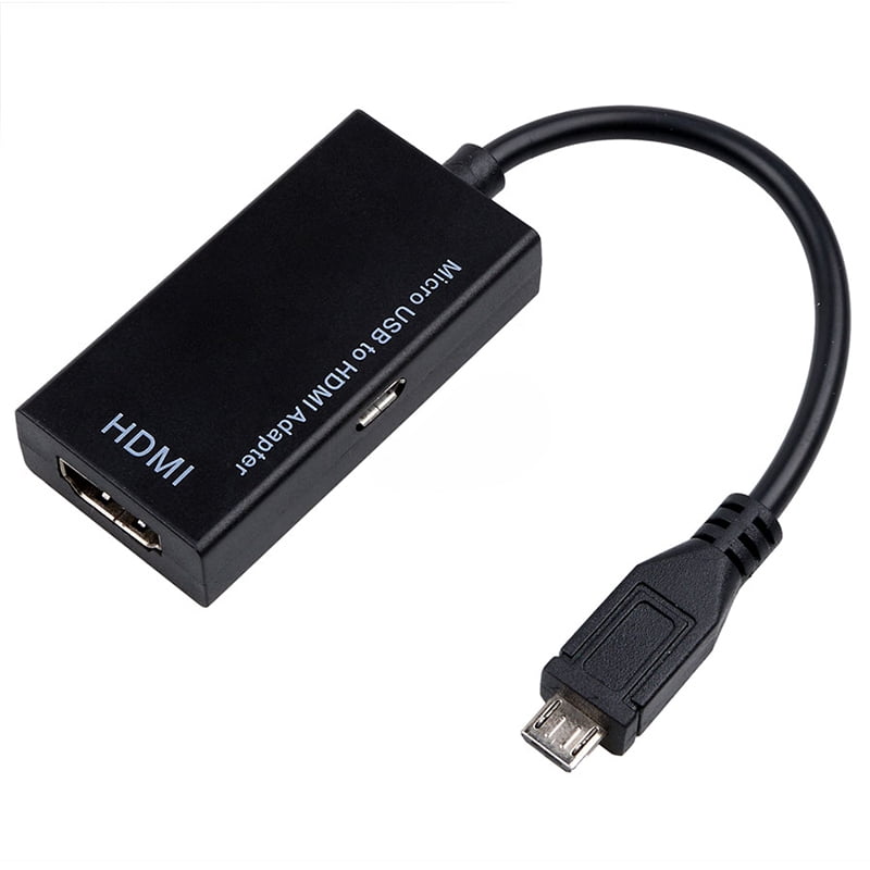 Mhl To Hdmi Mhl Micro Usb To Hdmi Cable Mhl Hdtv Adapter 1080p View Hd Videos From Mobile Phone To Tv Mhl Micro Usb To Hdmi Adapter Converter Black