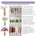 thumbnail image 7 of YIQMI Set of 3 PVC Woven Tall Vases Olive Shaped Rattan Floor Vase for Living Room, Entryway, Boho Coastal Decor, Housewarming Gift, 7 of 7