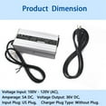 thumbnail image 4 of 36V 5A Golf Cart Battery Charger Without Plug Replacement for Club Car Golf Cart, 4 of 5