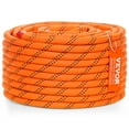 thumbnail image 1 of VEVOR Arborist Tree Climbing Rope Double Braid Polyester 1/2" x 120' 48-Strand, 1 of 9