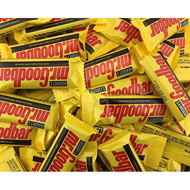 Mr. GoodBar Milk Chocolate Candy Bars, Milk Chocolate with Peanuts
