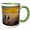 Green/White, variant on 3drose, Mexico, Baja, Sea of Cortez. Sea Kayaker - Sa13 Glu0023 - Gary Luhm, 15oz Mug