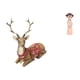thumbnail image 1 of Figuras de reno, alce, ciervo, estatua de resina, muñeca moderna, adorno de mesa, adecuado para regalar, decoración del hogar, exhibición de oficina,, 1 of 8