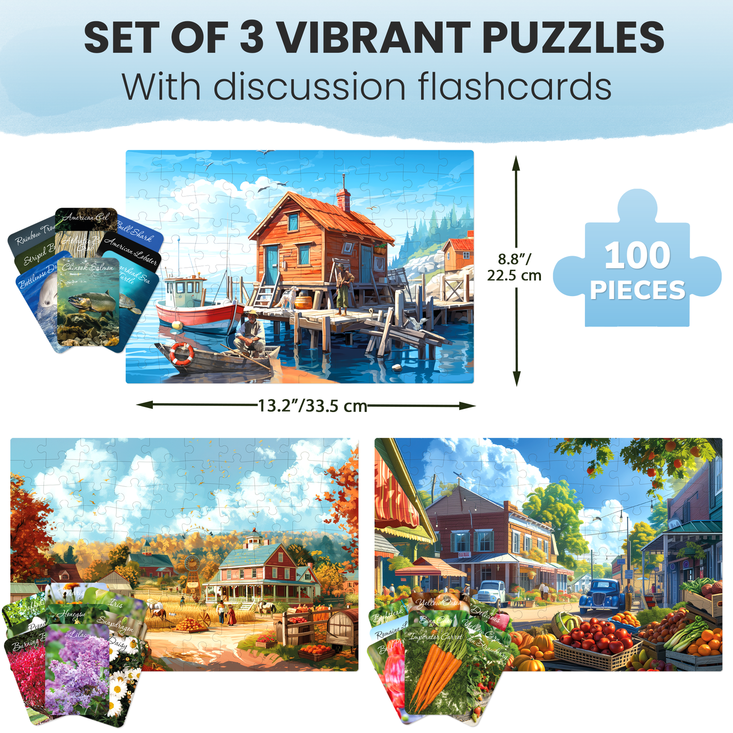 Quokka Dementia Products for Elderly - Large Piece Puzzles for Seniors - Alzheimers Activities