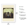 thumbnail image 2 of The Seller of Calla Lilies (El Vendedor De Alcatraces) - From an Original Color Painting by Diego Rivera c.1941 - Japanese Unryu Rice Paper Art Print (Unframed) 12 x 16 in, 2 of 4