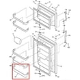 thumbnail image 2 of White Door Bin Compatible with Frigidaire Refrigerator 240338101, 2 of 2