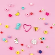 Make It Real: Good Vibes Bracelet Kit - Create 5 Unique Cord Charm Bracelets, 54 Pieces, Includes Play Tray, All-In-One, DIY Charm & Bead Jewelry Kit, Tweens & Girls, Arts & Crafts, Kids Ages 8+